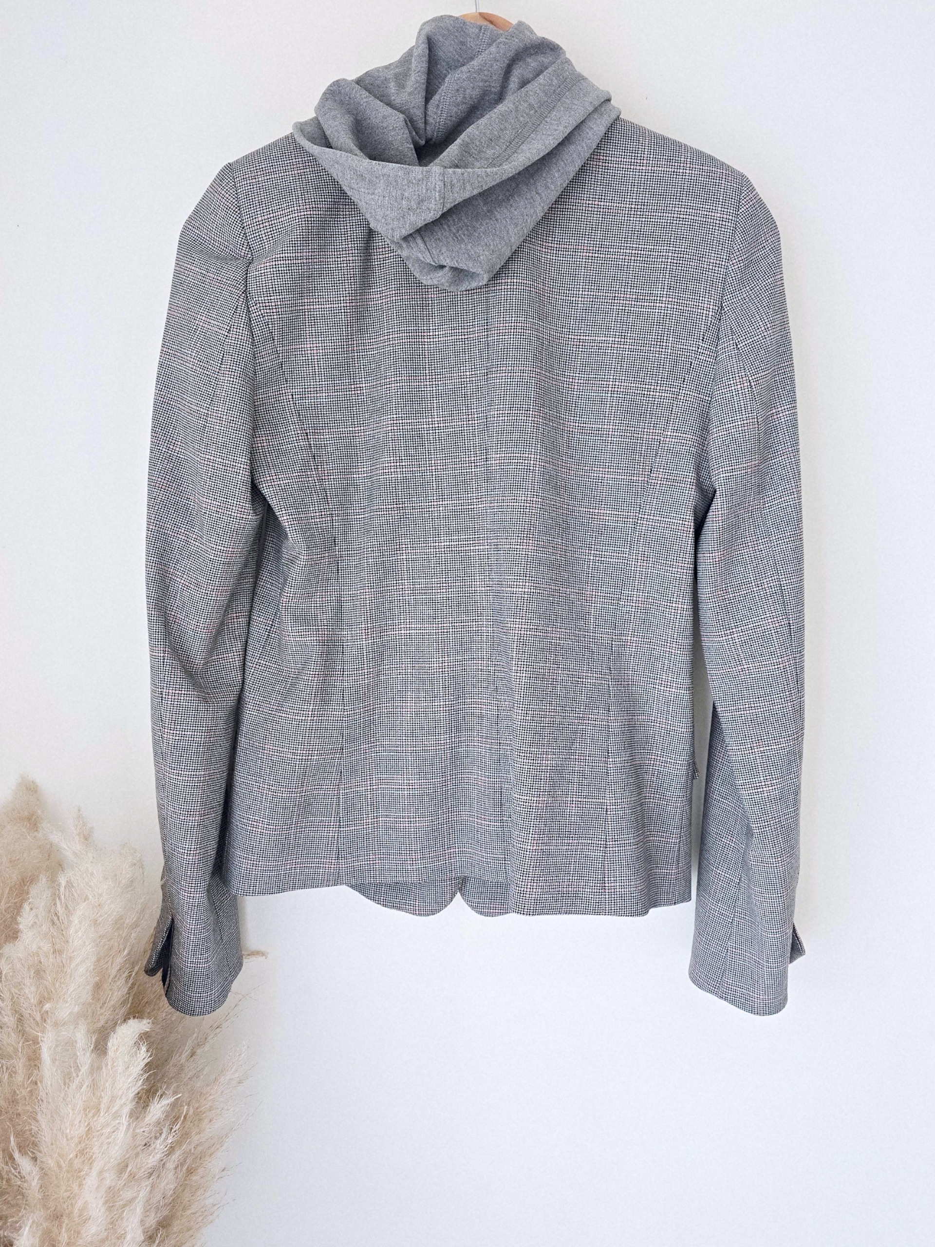 Veste à capuche à imprimé à carreaux - 𝐌𝐚𝐫𝐢𝐧𝐚𝟒𝟒𝐟𝐚𝐦𝐢𝐥𝐲
