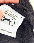 Pull noir ajouré maille poilue - 𝐌𝐚𝐫𝐢𝐧𝐚𝟒𝟒𝐟𝐚𝐦𝐢𝐥𝐲