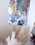 Veste cintrée à imprimé python vert et jaune, munie de strass - 𝐌𝐚𝐫𝐢𝐧𝐚𝟒𝟒𝐟𝐚𝐦𝐢𝐥𝐲