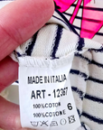T- shirt marinière Mama rose fluo - 𝐌𝐚𝐫𝐢𝐧𝐚𝟒𝟒𝐟𝐚𝐦𝐢𝐥𝐲