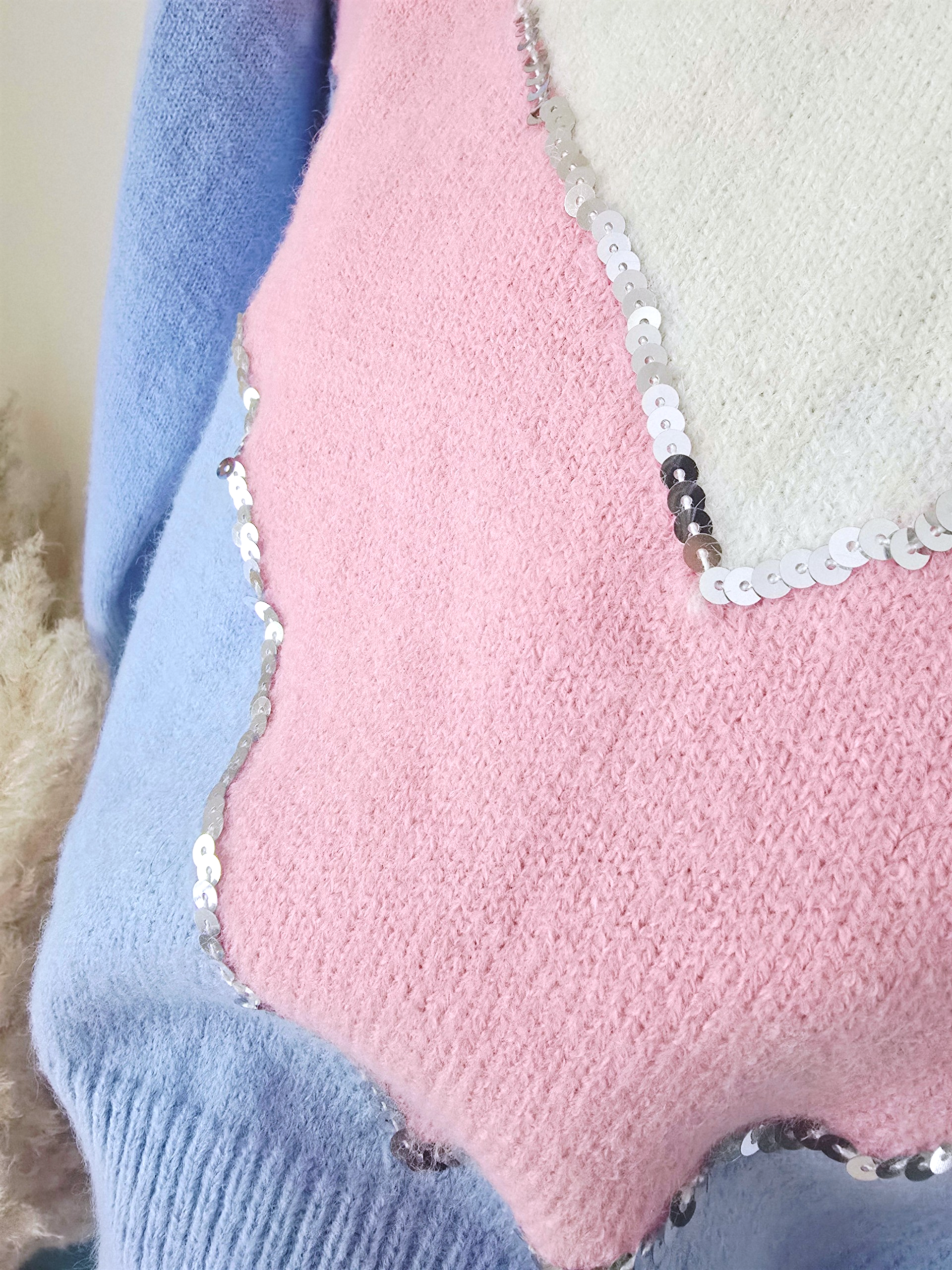 Pull vintage bleu ciel - 𝐌𝐚𝐫𝐢𝐧𝐚𝟒𝟒𝐟𝐚𝐦𝐢𝐥𝐲