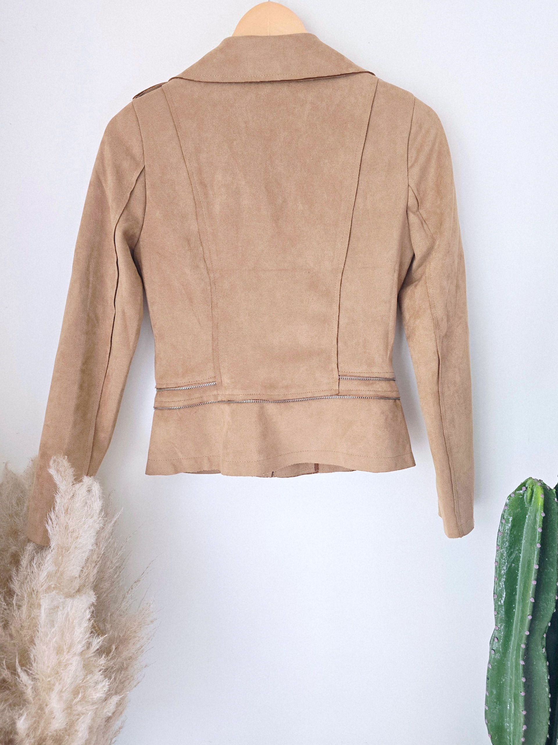 Perfecto suédine tabac - 𝐌𝐚𝐫𝐢𝐧𝐚𝟒𝟒𝐟𝐚𝐦𝐢𝐥𝐲