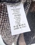 Pull tunique en damier marron taupe - 𝐌𝐚𝐫𝐢𝐧𝐚𝟒𝟒𝐟𝐚𝐦𝐢𝐥𝐲
