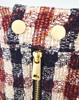 Jupe tweed à imprimé à carreaux - 𝐌𝐚𝐫𝐢𝐧𝐚𝟒𝟒𝐟𝐚𝐦𝐢𝐥𝐲