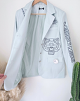 Veste boy tigre vert d'eau - 𝐌𝐚𝐫𝐢𝐧𝐚𝟒𝟒𝐟𝐚𝐦𝐢𝐥𝐲