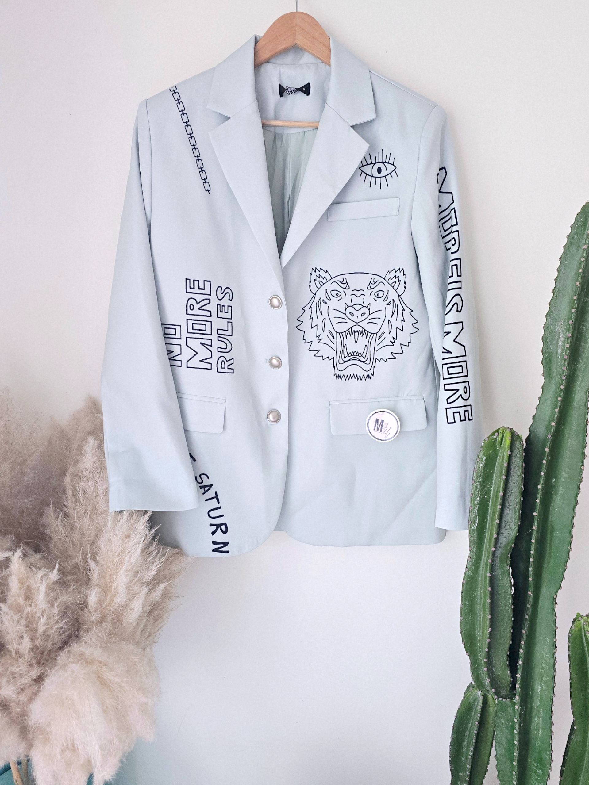 Veste boy tigre vert d'eau - 𝐌𝐚𝐫𝐢𝐧𝐚𝟒𝟒𝐟𝐚𝐦𝐢𝐥𝐲