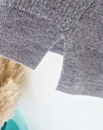 Pull gris plumes camouflage - 𝐌𝐚𝐫𝐢𝐧𝐚𝟒𝟒𝐟𝐚𝐦𝐢𝐥𝐲