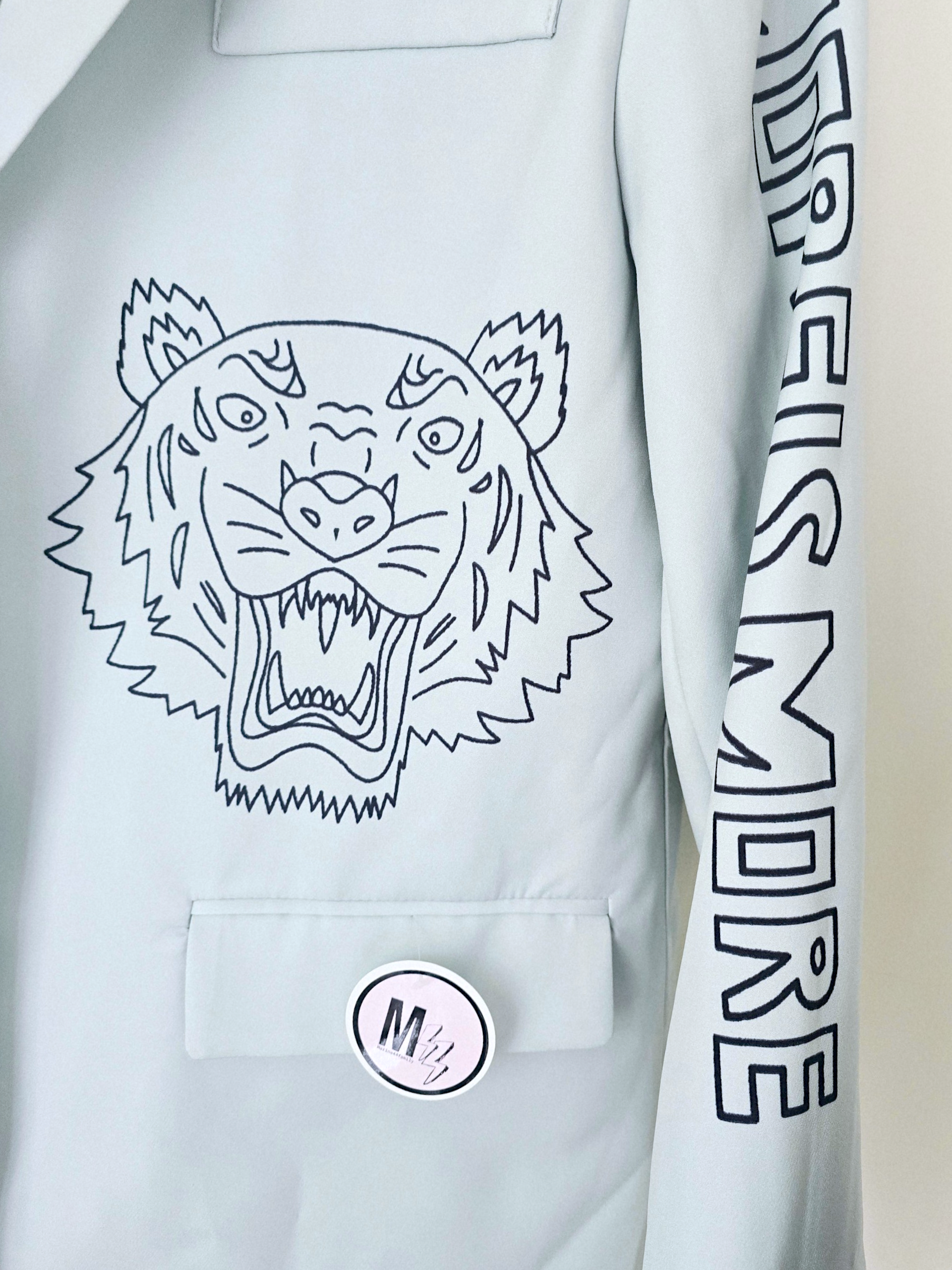 Veste boy tigre vert d'eau - 𝐌𝐚𝐫𝐢𝐧𝐚𝟒𝟒𝐟𝐚𝐦𝐢𝐥𝐲