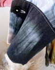 Chemise tie and dye kaki et jaune - 𝐌𝐚𝐫𝐢𝐧𝐚𝟒𝟒𝐟𝐚𝐦𝐢𝐥𝐲