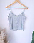 Blouse vert d'eau à imprimé fleuri - 𝐌𝐚𝐫𝐢𝐧𝐚𝟒𝟒𝐟𝐚𝐦𝐢𝐥𝐲