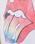 Tee-shirt blanc Rolling Stone - 𝐌𝐚𝐫𝐢𝐧𝐚𝟒𝟒𝐟𝐚𝐦𝐢𝐥𝐲