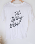 Tee-shirt blanc Rolling Stone - 𝐌𝐚𝐫𝐢𝐧𝐚𝟒𝟒𝐟𝐚𝐦𝐢𝐥𝐲