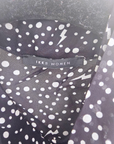 Chemise noire à imprimé éclairs et pois blancs - 𝐌𝐚𝐫𝐢𝐧𝐚𝟒𝟒𝐟𝐚𝐦𝐢𝐥𝐲