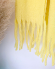 Écharpe douce et longue jaune - 𝐌𝐚𝐫𝐢𝐧𝐚𝟒𝟒𝐟𝐚𝐦𝐢𝐥𝐲