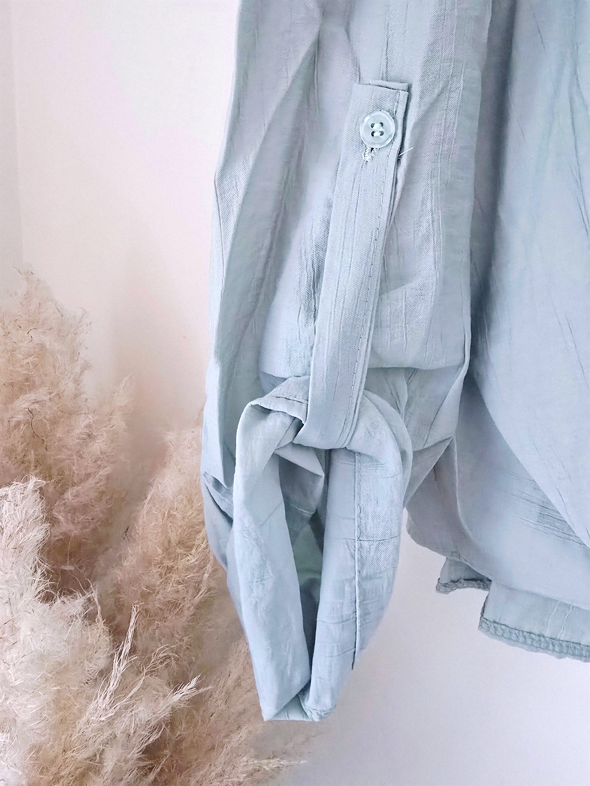 Chemise souple vert d'eau - 𝐌𝐚𝐫𝐢𝐧𝐚𝟒𝟒𝐟𝐚𝐦𝐢𝐥𝐲