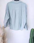 Chemise souple vert d'eau - 𝐌𝐚𝐫𝐢𝐧𝐚𝟒𝟒𝐟𝐚𝐦𝐢𝐥𝐲