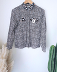 Chemise en coton à imprimé léopard - 𝐌𝐚𝐫𝐢𝐧𝐚𝟒𝟒𝐟𝐚𝐦𝐢𝐥𝐲