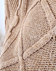 Pull beige foncé à empiècements effet superposition - 𝐌𝐚𝐫𝐢𝐧𝐚𝟒𝟒𝐟𝐚𝐦𝐢𝐥𝐲