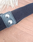 Ceinture noire élastiquée - 𝐌𝐚𝐫𝐢𝐧𝐚𝟒𝟒𝐟𝐚𝐦𝐢𝐥𝐲