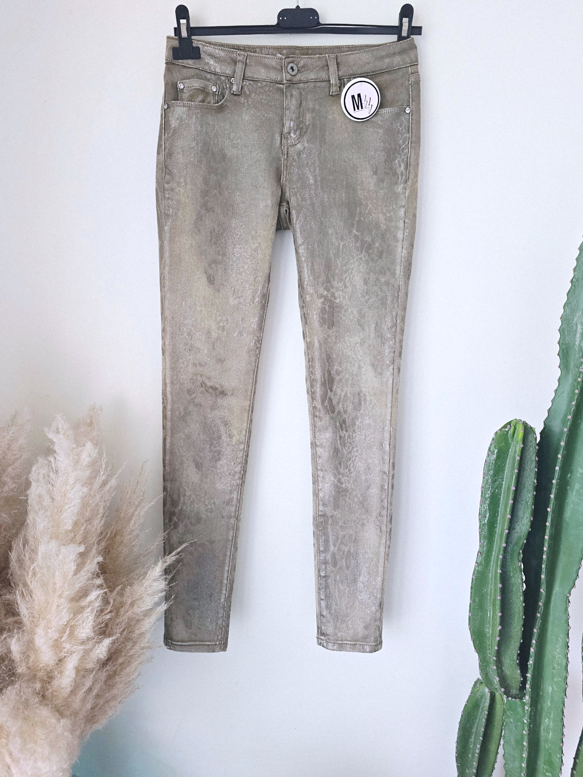 Pantalon bronze à imprimé animal - 𝐌𝐚𝐫𝐢𝐧𝐚𝟒𝟒𝐟𝐚𝐦𝐢𝐥𝐲