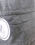 Jupe vert-kaki 100% cuir d'agneau froissé - 𝐌𝐚𝐫𝐢𝐧𝐚𝟒𝟒𝐟𝐚𝐦𝐢𝐥𝐲