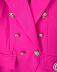 Veste cintrée rose fluo - 𝐌𝐚𝐫𝐢𝐧𝐚𝟒𝟒𝐟𝐚𝐦𝐢𝐥𝐲