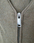 Cardigan kaki à écusson perles bijoux - 𝐌𝐚𝐫𝐢𝐧𝐚𝟒𝟒𝐟𝐚𝐦𝐢𝐥𝐲