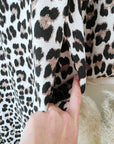 Robe beige sweat léopard - 𝐌𝐚𝐫𝐢𝐧𝐚𝟒𝟒𝐟𝐚𝐦𝐢𝐥𝐲