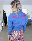 Chemise bleue amour
