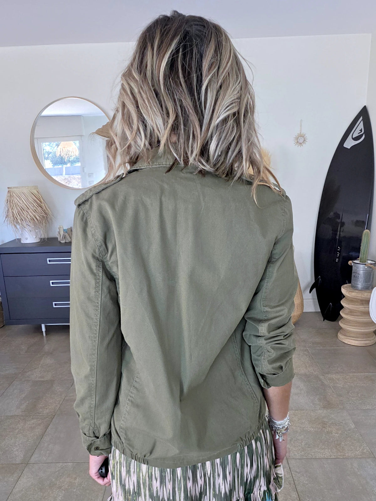 Veste militaire kaki - 𝐌𝐚𝐫𝐢𝐧𝐚𝟒𝟒𝐟𝐚𝐦𝐢𝐥𝐲