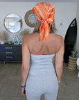 Combinaison bustier grise