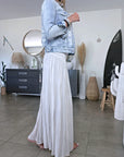 Robe jupe  beige grise 2&1