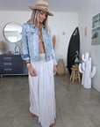 Robe jupe  beige grise 2&1