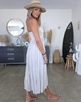 Robe jupe  beige grise 2&1