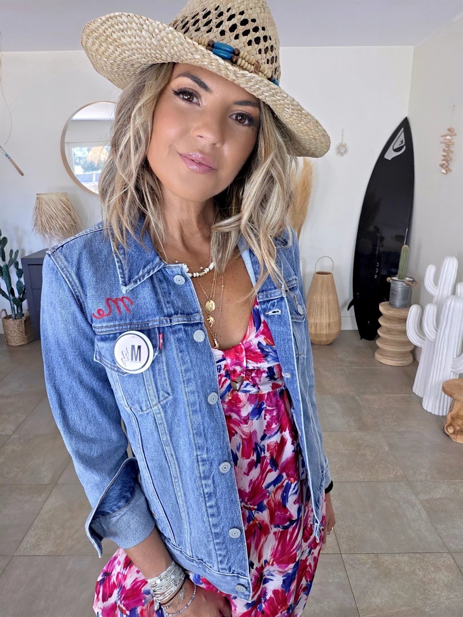 Veste en jean bleue Levi's