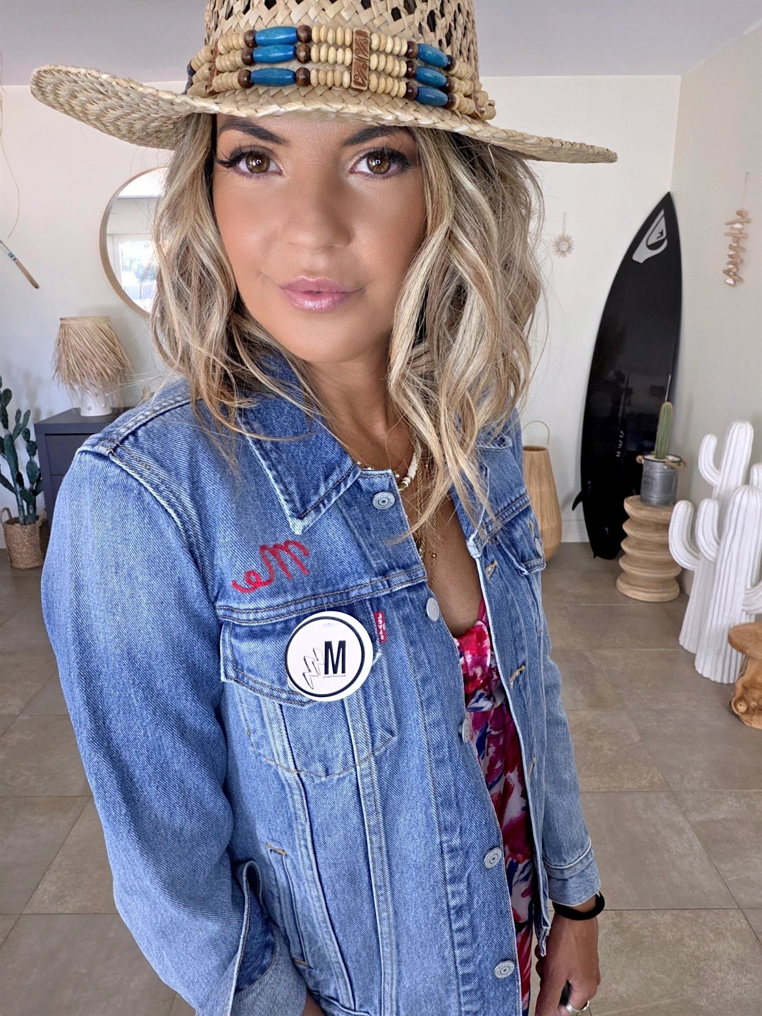Veste en jean bleue Levi's
