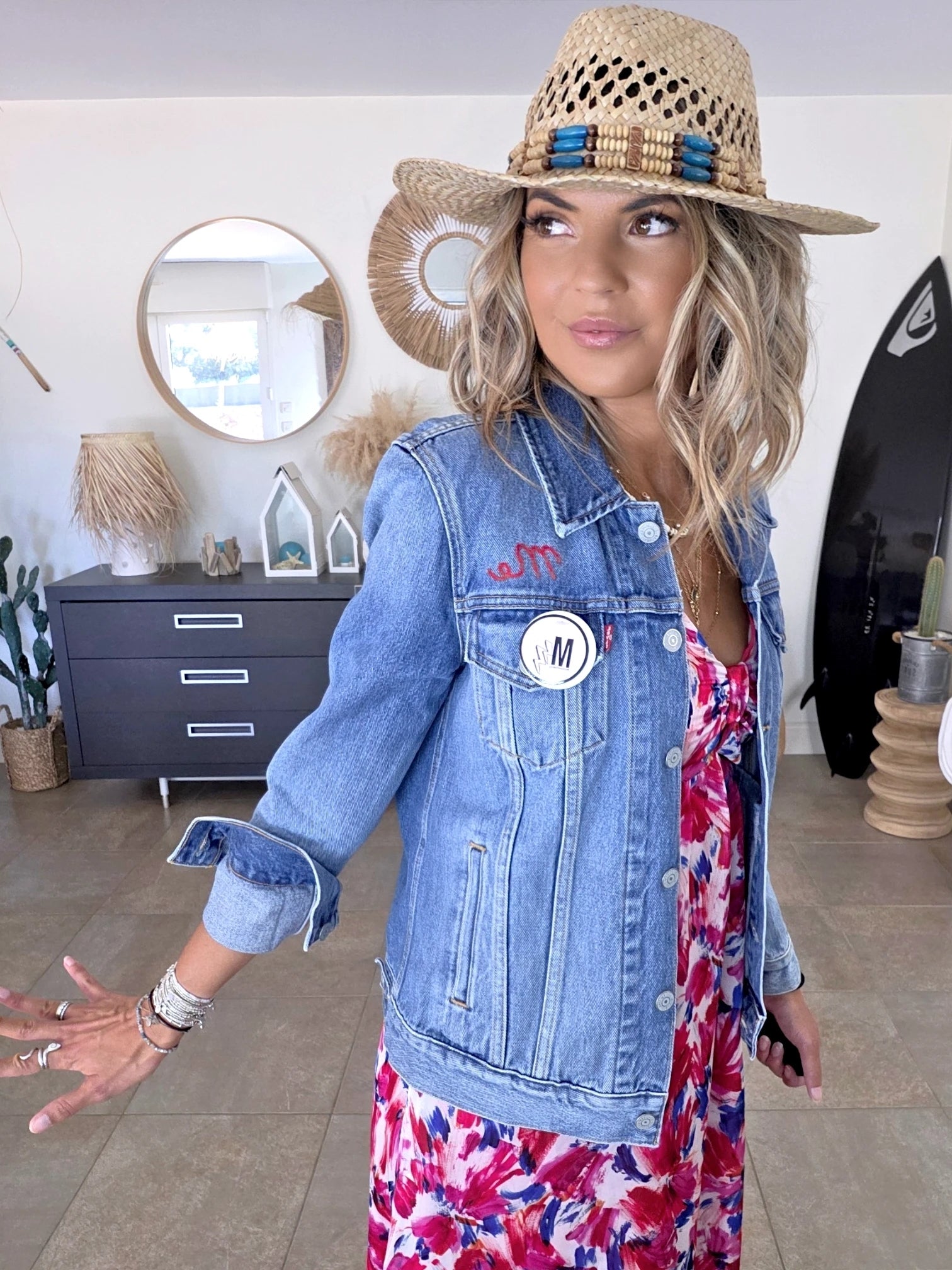 Veste en jean bleue Levi's