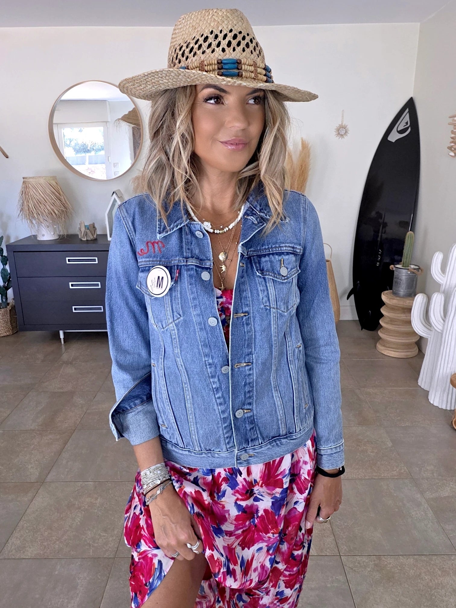 Veste en jean bleue Levi's