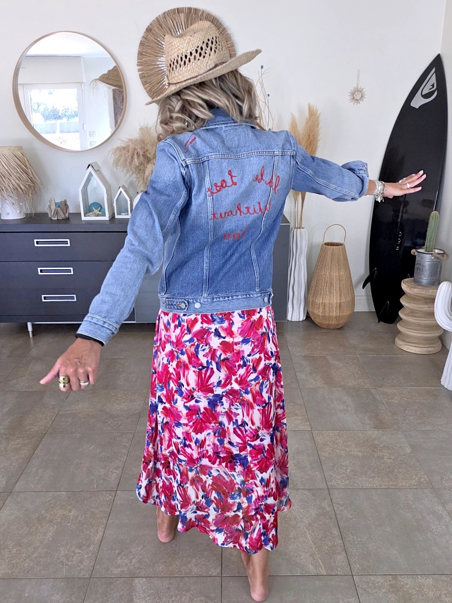 Veste en jean bleue Levi's