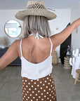 Débardeur Léa beige
