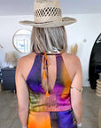 Combi-short tie and dye