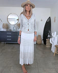 Jupe robe écrue 2 & 1