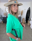 Robe vert vif avec sa ceinture japonaise - 𝐌𝐚𝐫𝐢𝐧𝐚𝟒𝟒𝐟𝐚𝐦𝐢𝐥𝐲