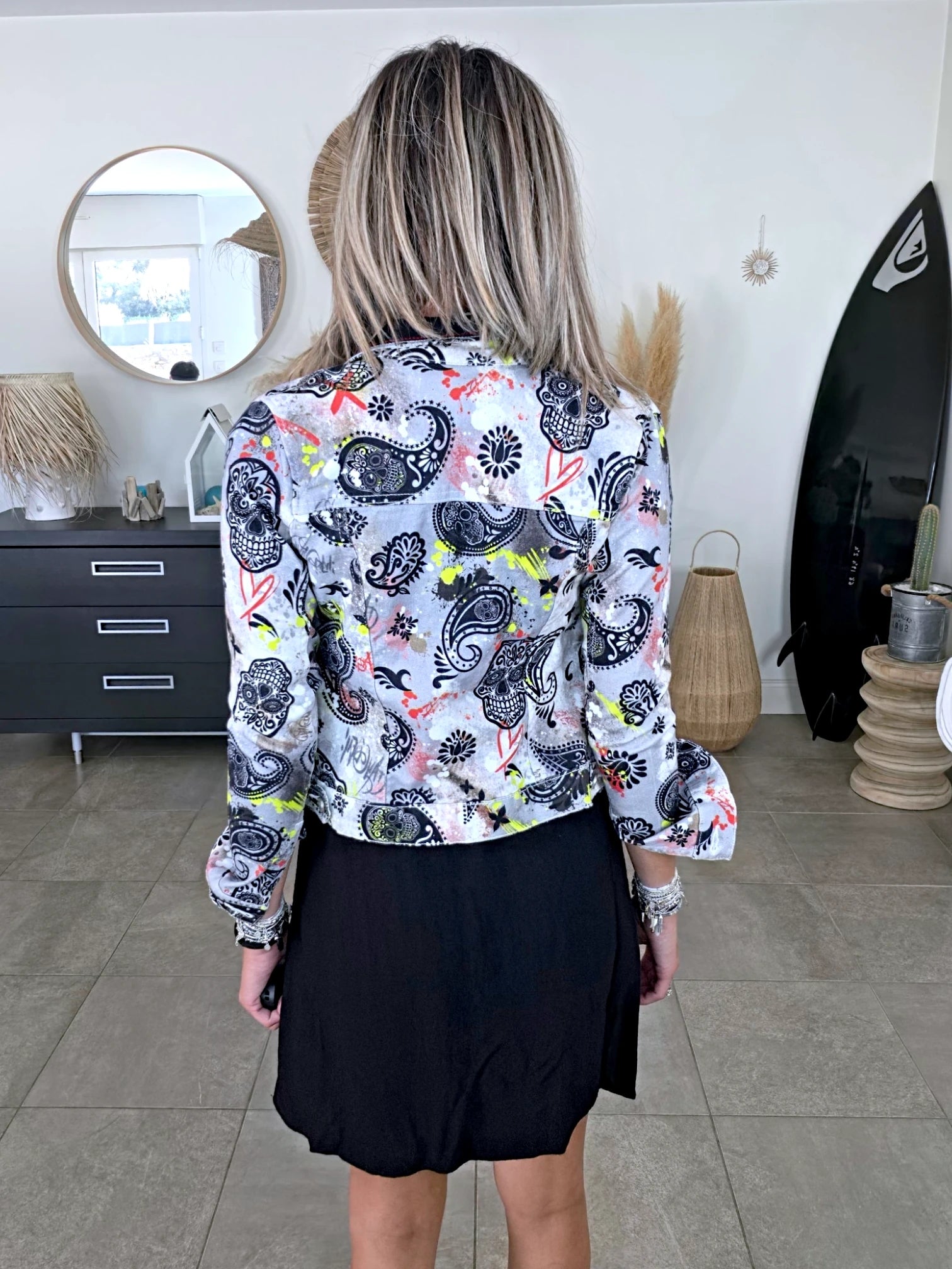 Veste en jean Mexico