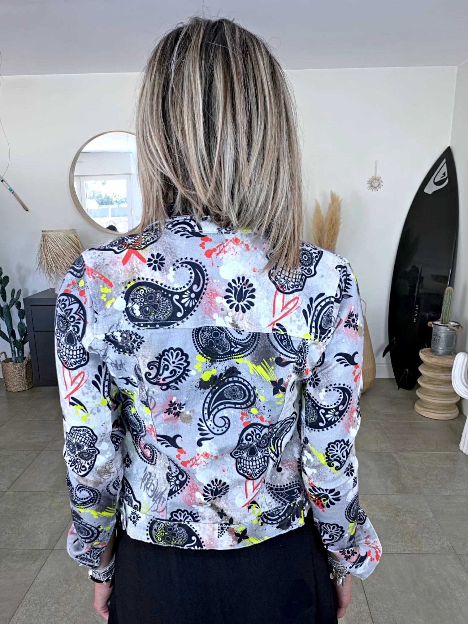 Veste en jean Mexico