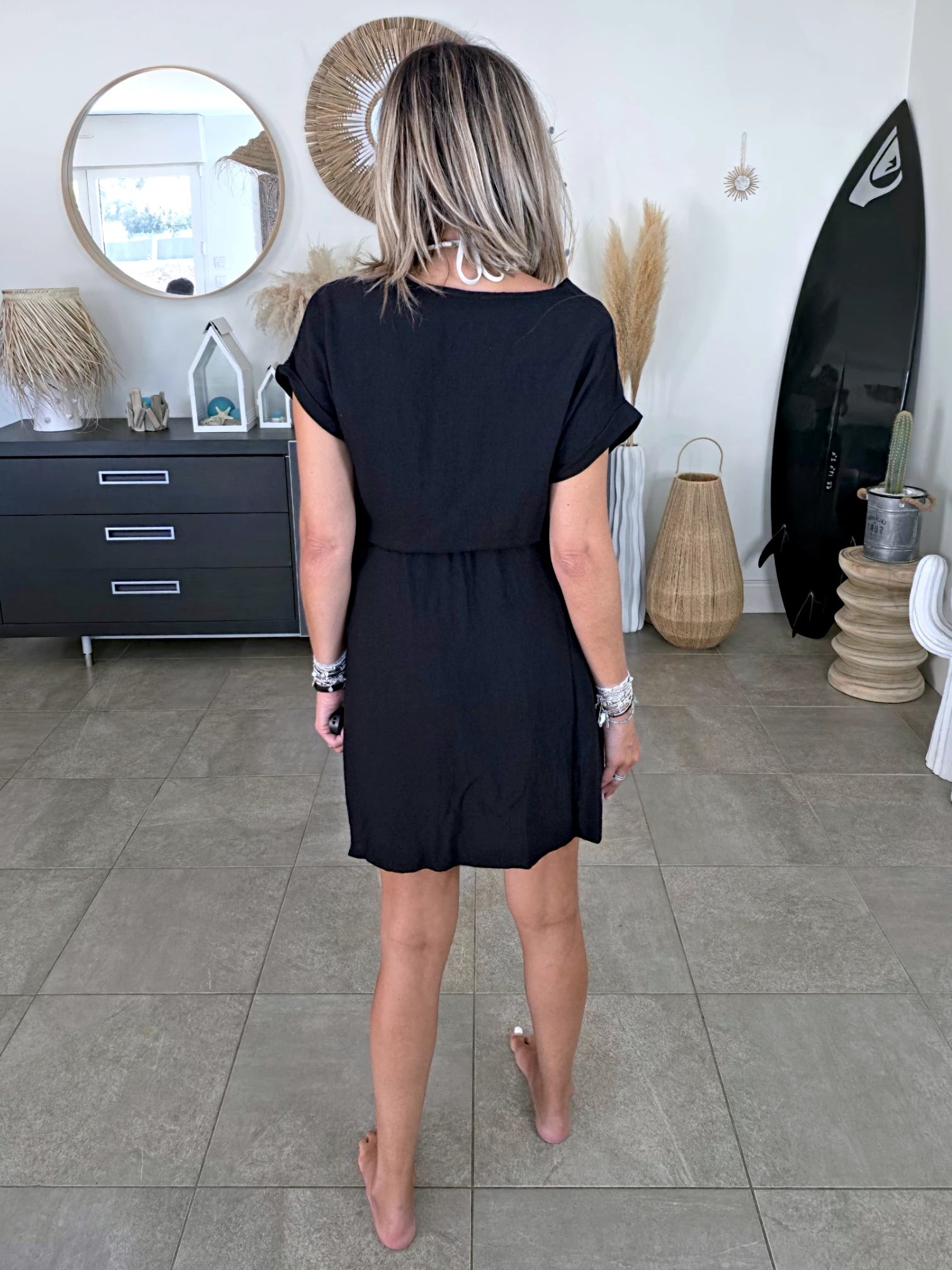 Robe été noire