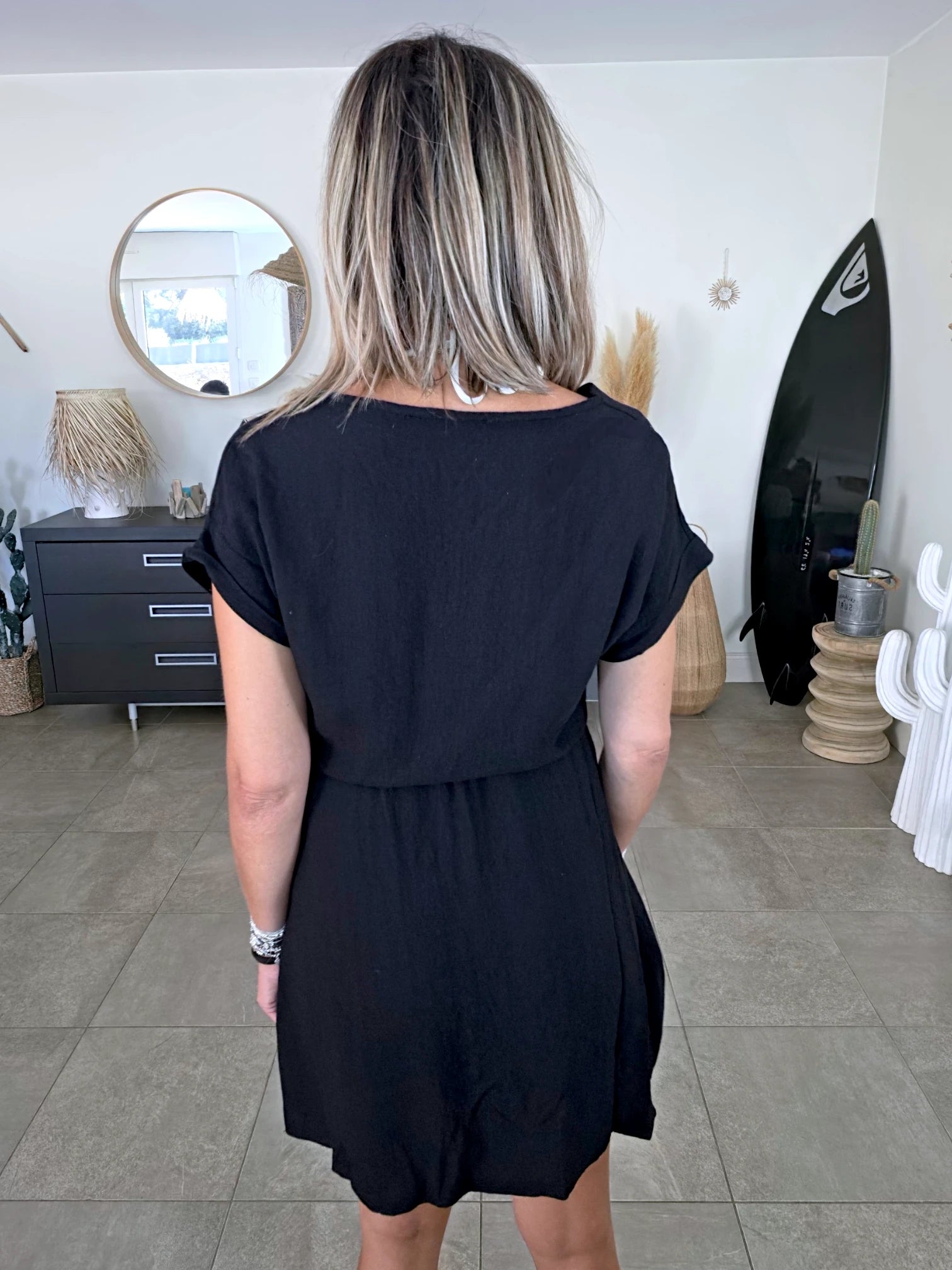 Robe été noire