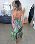 Robe bustier en soie