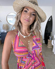 Robe asymétrique en soie