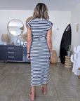 Robe marinière avec perles bijoux - 𝐌𝐚𝐫𝐢𝐧𝐚𝟒𝟒𝐟𝐚𝐦𝐢𝐥𝐲